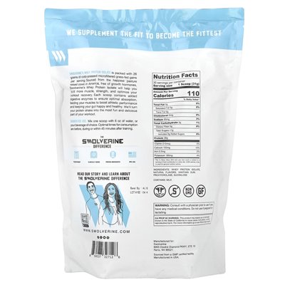 Swolverine, serwatka izolat, czekoladowy koktajl, 2,05 funtów (930 g)
