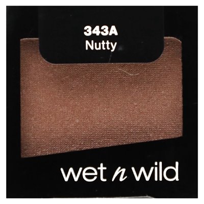 Wet n Wild, cień do powiek Single, 343A Nutty, 0,06 uncji (1,7 g)
