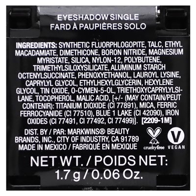 Wet n Wild, cień do powiek Single, 343A Nutty, 0,06 uncji (1,7 g)