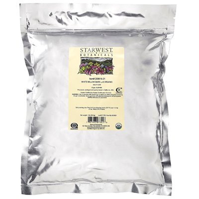 Starwest Botanicals, Bio-Weißweidenrinde, geschnitten und versetzt, 1 lb (453,6 g)