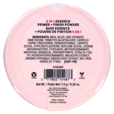 Wet n Wild, 5 na 1 starter esencji + proszek wykończeniowy, 0,26 uncji (7,5 g)