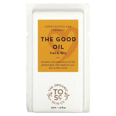 The Organic Skin Co., Good Oil, Geißblatt- und Kurkuma-Gesichtsöl, 1 fl oz (30 ml)