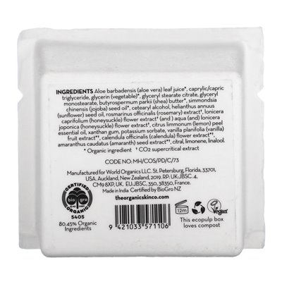The Organic Skin Co., Hydration Cimilizer, wanilia i amarant, 1,7 fl oz (50 ml)