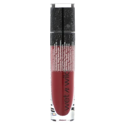 Wet n Wild, megalast, liquid Catsu, matte lipstick, 957a behind the stands, 0.21 oz (6 g)