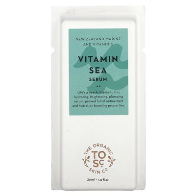The Organic Skin Co., surowica morza witaminy, 1 Fl Oz (30 ml)