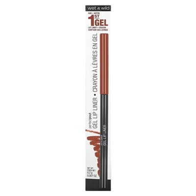 Wet n Wild, Perfect Pout, Gel Lip Liner, 651b on Bare, 0.007 oz (0.2 g)