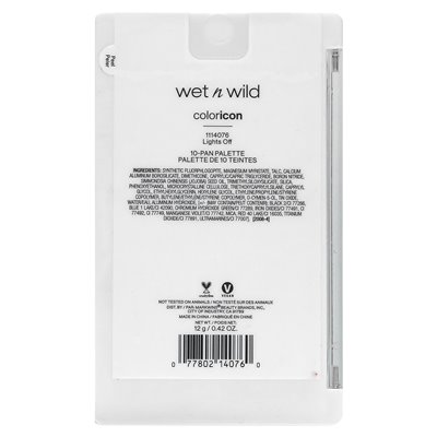 Wet n Wild, Color Icon, 10-pan Shadow Palette, Light, 0.42 oz (12 g)