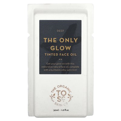 The Organic Skin Co., The Only Glow, getöntes Gesichtsöl, Dunkel, 1 fl (30 ml)