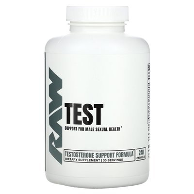 Surowe odżywianie, test, 240 kapsułek
