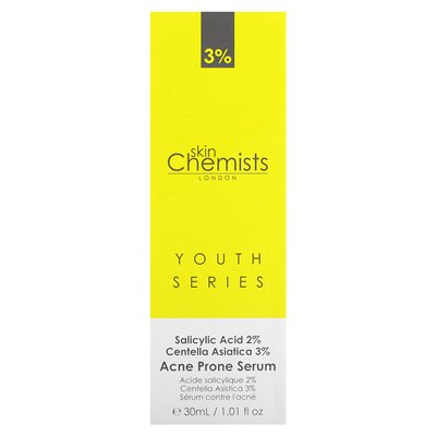 Skinchemists, Youth Series, Acne Prone Serum, 1.01 Fl Oz (30 ml)