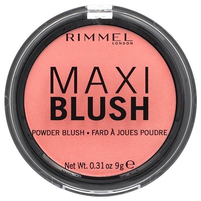 Rimmel London, Maxi Blush, 001 Third Base, 9 g (0,31 oz.)