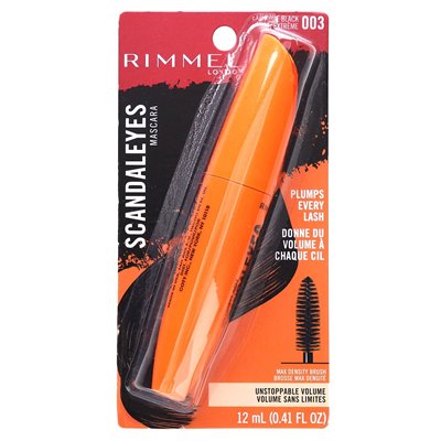 Rimmel London, Scandal'eyes, Mascara, 003 Extreme Black, 12 ml (0,41 fl. oz.)