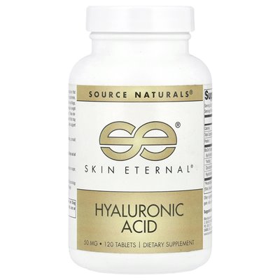 Natural Source, Eternal® Skin, Hyaluronsäure, 100 mg, 120 Tabletten (50 mg pro Tablette)