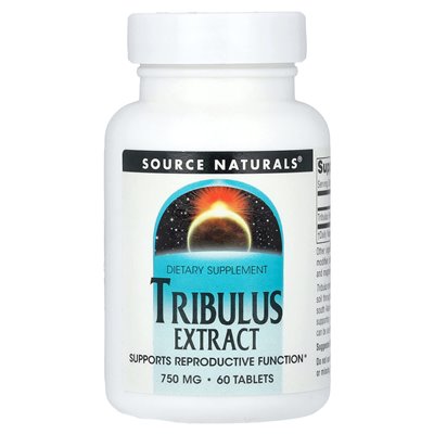 Source Naturals, Tribulus-Extrakt, 750 mg, 60 Tabletten