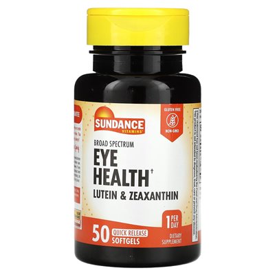 Sundance Vitamins, Broad Spectrum Eye Health, 50 Quick Release Softgels