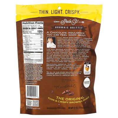 Sheila G's, Brownie kruche, Chocolate Chip, 5 uncji (142 g) Sheila G's, Brownie kruche, Chocolate Chip, 5 uncji (142 g)