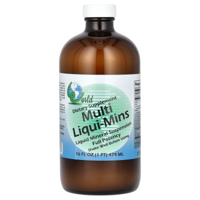 World Organic, Multi Liqui-Mins, 16 Fl Oz (474 ml) World Organic, Multi Liqui-Mins, 16 Fl Oz (474 ml)