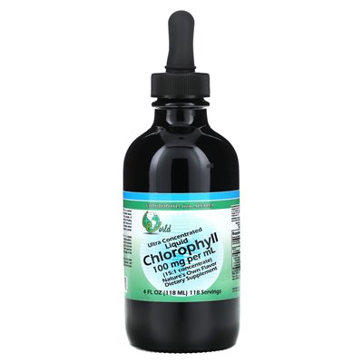 World Organic, Ultra Concentrated Liquid Chlorophyll, 100 mg , 4 fl oz (118 ml) World Organic, Ultra Concentrated Liquid Chlorophyll, 100 mg , 4 fl oz (118 ml)