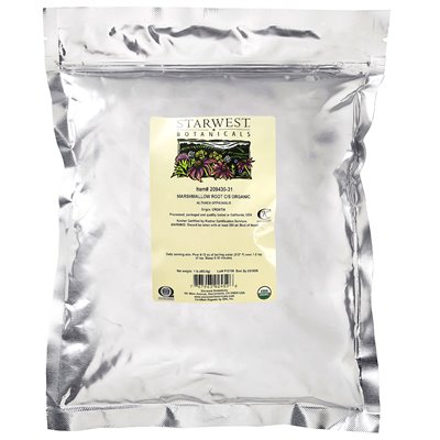 Starwest Botanicals, Bio-Eibischwurzel C/S, 1 Fuß (453,6 g)