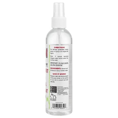 Tajski kamień dezodorantowy, kryształowa mgła dezodorantowa, 8 fl oz (240 ml)