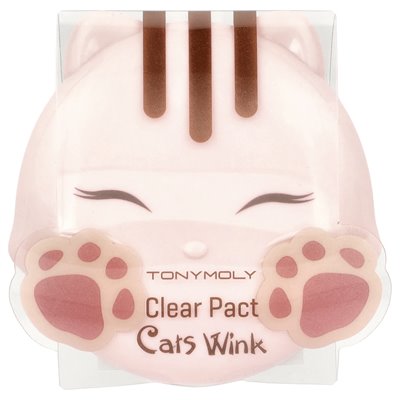 Tonymoly, Cat's Wink Clear Pact, 01, 0,38 uncji (11 g)