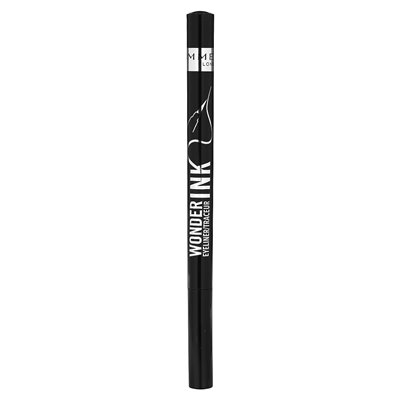 Rimmel London, Wonder'ink Eyeliner, Waterproof, 001 Black, 0,03 fl oz (1 ml)