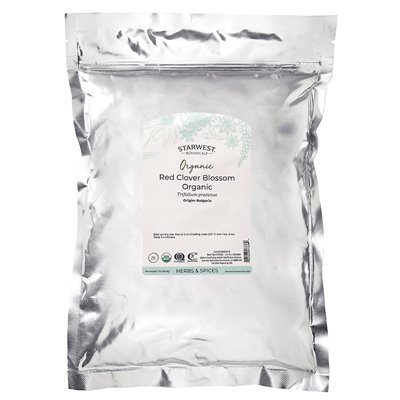 Starwest Botanicals, Bio-Rotkleeblüte, 1 Fuß (453,6 g)