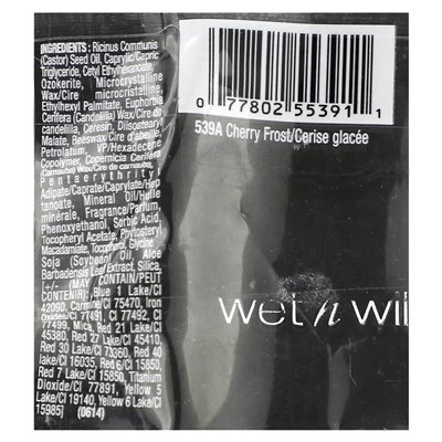 Wet n Wild, Silk Finish Lipstick, 539a Cherry Frost, 0.13 oz (3.6 g)