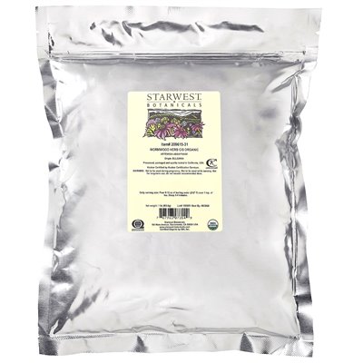 Starwest Botanicals, Bio-Wermutkraut, geschnitten und geteilt, 1 Portion (453,6 g)