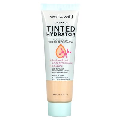 Wet n Wild, Barefocus, feuchtigkeitsspendender Feuchtigkeitsspender, 1114060 Fair, 0,91 fl oz (27 ml)