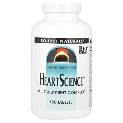 Źródło Naturals, Heartscience ™, kompleks wielokrotności, 120 tabletek