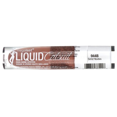 Wet n Wild, Megalast, Liquid Catsuit, Hochglanz-Lippenstift, 944B Send Nudes, 0,2 oz (5,7 g)