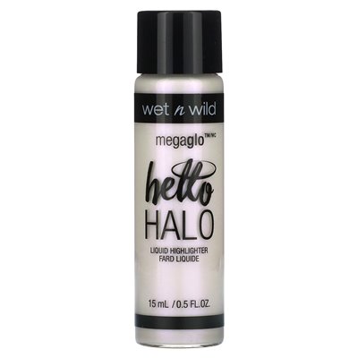 Wet N Wild, Megaglo, Hello Halo Liquid Highlergher, 303A Halographic, 0,5 fl oz (15 ml) Wet N Wild, Megaglo, Hello Halo Liquid Highlergher, 303A Halographic, 0,5 fl oz (15 ml)