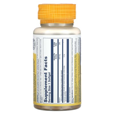 Solaray, plant source carotene, 100 soft