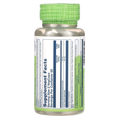 Solaray, Real Herbs, Gooseberry Thyme, 100 Vegcaps