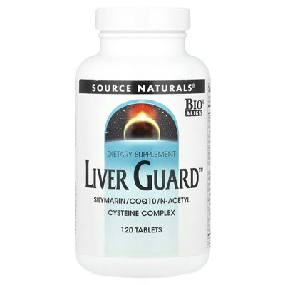 Źródło Naturals, Liver Guard ™, 120 tabletek