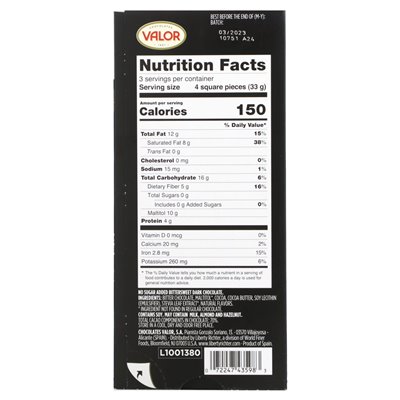 Roller, 0 % Zuckerzusatz, 70 % dunkle Kakaoschokolade, 3,5 oz (100 g)