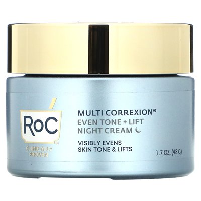 ROC, Multi Correxion, a nawet Tone + Lift, Night Cream, 1,7 uncji (48 g) ROC, Multi Correxion, a nawet Tone + Lift, Night Cream, 1,7 uncji (48 g)