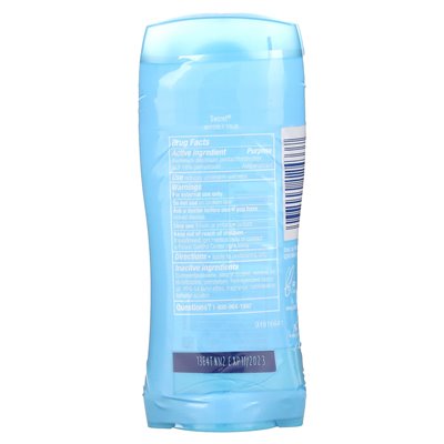 2 Secrets, pH Zbalansowany Antyperspirant/Dezodorant, Niewidzialna Ciężka, Prysznic Świeży, Podwójny Pakiet, 2.6 oz (73 g) Każdy