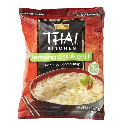 Tajska kuchnia, zupa z makaronem instant, trawa cytrynowa i chili, 1,6 uncji (45 g) Tajska kuchnia, zupa z makaronem instant, trawa cytrynowa i chili, 1,6 uncji (45 g)