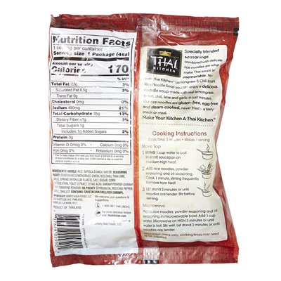 Tajska kuchnia, zupa z makaronem instant, trawa cytrynowa i chili, 1,6 uncji (45 g) Tajska kuchnia, zupa z makaronem instant, trawa cytrynowa i chili, 1,6 uncji (45 g)