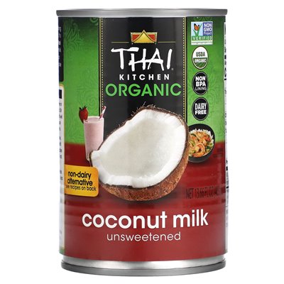 Thai Cuisine, Bio-Kokosmilch, ungesüßt, 13,66 Fl Oz (403 ml)