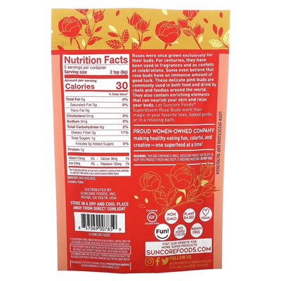 Suncore Foods, Rosenknospen, 1,5 oz (43 g)