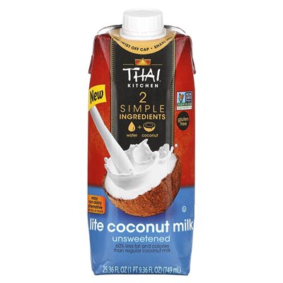 Thai Kitchen, Lite Coconut Milk, Unsteeted, 25,36 Fl Oz (749 ml)