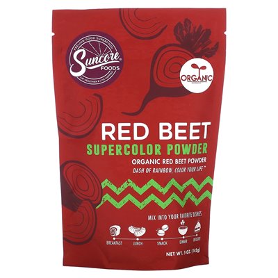 Suncore Foods, Bio-Rote-Bete-Super-Color-Pulver, 5 oz (142 g)