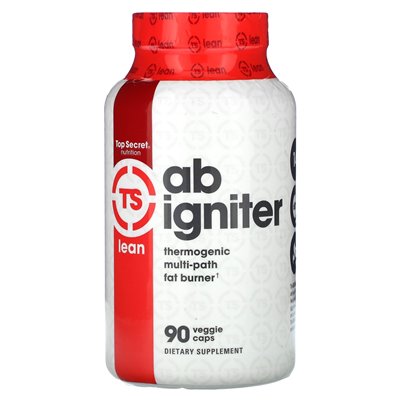 Top Secret Nutrition, Lean, Ab Igniter, 90 czapek wegetariańskich Top Secret Nutrition, Lean, Ab Igniter, 90 czapek wegetariańskich
