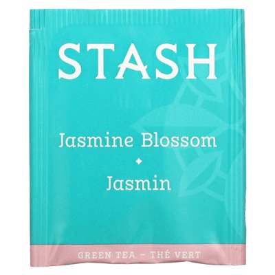 Tea, Green Tea, Jasmine Blossom, 20 Tea Bags, 1.3 oz (38 g)