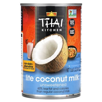 Thai Kitchen, Lite-Kokosnussmilch, ungesäuert, 13,66 Fl Oz (403 ml)