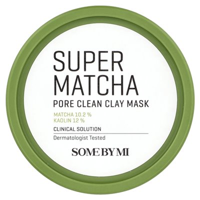 Niektóre MI, Super Matcha Pore Clean Clay Beauty Mask, 3,52 uncji (100 g) Niektóre MI, Super Matcha Pore Clean Clay Beauty Mask, 3,52 uncji (100 g)
