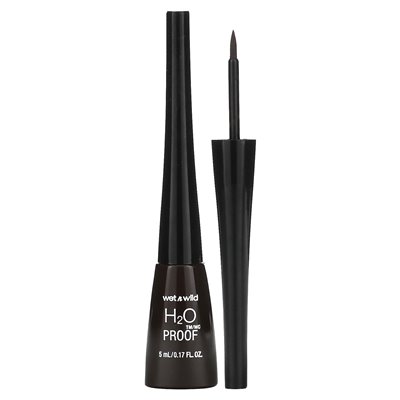 Wet n Wild, H2oproof, flüssiger Eyeliner, 880 Dunkelbraun, 5 ml (0,17 fl. oz.)